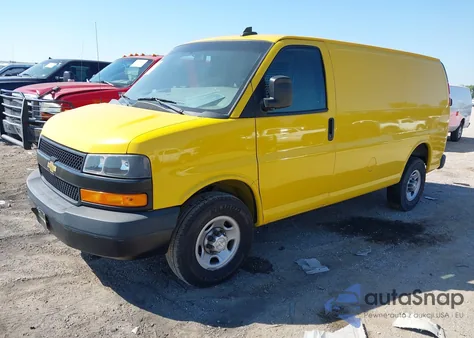 2021 Chevrolet Express Cargo Rwd 2500 Regular Wheelbase Wt из США, поврежденный, VIN 1GCWGAFP0M1246191